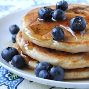 Blueberry Flapjacks